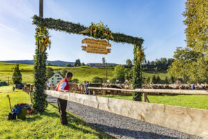 Appenzell, Appenzell Ausserrohden, Gais, Landwirtschaft, Ostschweiz, Schweiz, Sennen, Suisse, Switzerland, Tracht, Viehschau, Wirtschaft, tradition