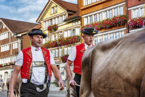 Appenzell, Appenzell Ausserrohden, Autumn, Fall, Herbst, Landwirtschaft, Schweiz, Sennen, Suisse, Switzerland, Tracht, Urnäsch, Viehschau, Wirtschaft, tradition