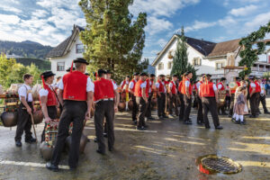 Appenzell, Appenzell Ausserrohden, Autumn, Fall, Herbst, Landwirtschaft, Schweiz, Sennen, Suisse, Switzerland, Tracht, Urnäsch, Viehschau, Wirtschaft, tradition