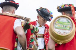 Alpabfahrt, Alpaufzug, Alpen, Alps, Appenzell, Appenzell Ausserrohden, Appenzeller Hinterland, Brauchtum, Frühling, Hochalp, Landwirtschaft, Ostschweiz, Schweiz, Sennen, Spring, Suisse, Switzerland, Tracht, Urnäsch, Wirtschaft, tradition, Öberefahre