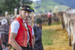 Appenzell, Appenzell Ausserrohden, Schweiz, Schwellbrunn, Sennen, Suisse, Switzerland, Tracht, Viehschau, tradition