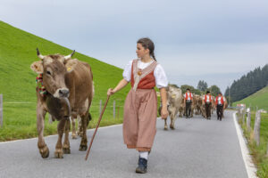 Appenzell, Appenzell Ausserrohden, Schweiz, Schwellbrunn, Sennen, Suisse, Switzerland, Tracht, Viehschau, tradition