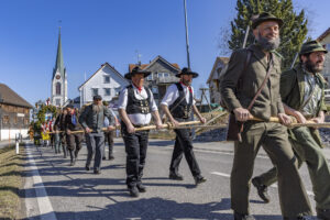 Appenzell, Appenzell Ausserrohden, Appenzeller Hinterland, Bloch, Brauchtum, Hundwil, Ostschweiz, Schweiz, Sennen, Suisse, Switzerland, Urnäsch, tradition