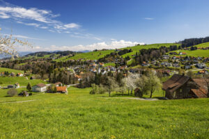 Appenzell, Appenzell Ausserrohden, Appenzeller Vorderland, Dorf, Frühling, Grub, Ostschweiz, Schweiz, Spring, Suisse, Switzerland, spring