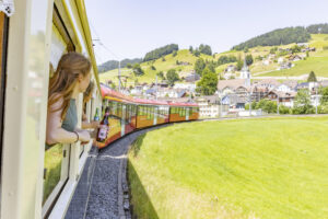 Appenzell, Appenzeller Bahnen, Eisenbahn, Ostschweiz, Schienenverkehr, Schweiz, Suisse, Switzerland, Tourismus, Verkehr