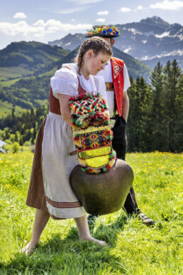 Alp, Alpaufzug, Alpen, Alpfahrt, Alps, Appenzell, Appenzell Ausserrohden, Appenzeller Hinterland, Brauchtum, Frühling, Jahreszeiten, Kühe, Natur, Ostschweiz, Schweiz, Spring, Suisse, Switzerland, Tracht, Urnäsch, alps, tradition, Öberefahre