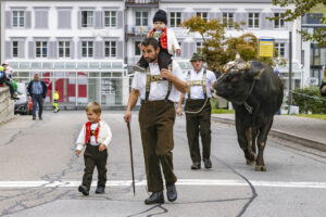 Appenzell, Appenzell Ausserrohden, Appenzeller Vorderland, Autumn, Brauchtum, Fall, Heiden, Herbst, Landwirtschaft, Ostschweiz, Schweiz, Suisse, Switzerland, Tracht, Viehschau, Wirtschaft