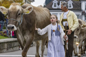 Appenzell, Appenzell Ausserrohden, Appenzeller Vorderland, Autumn, Brauchtum, Fall, Heiden, Herbst, Landwirtschaft, Ostschweiz, Schweiz, Suisse, Switzerland, Tracht, Viehschau, Wirtschaft