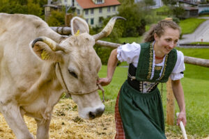 Appenzell, Appenzell Ausserrohden, Appenzeller Vorderland, Autumn, Brauchtum, Fall, Heiden, Herbst, Landwirtschaft, Ostschweiz, Schweiz, Suisse, Switzerland, Tracht, Viehschau, Wirtschaft