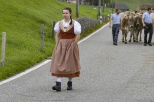 Appenzell, Appenzell Ausserrohden, Appenzeller Hinterland, Autumn, Fall, Herbst, Hundwil, Schweiz, Suisse, Switzerland, Tracht, Viehschau, tradition