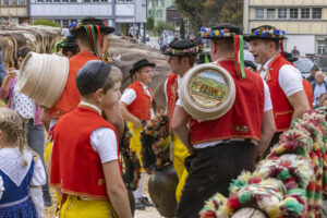 Appenzell, Appenzell Ausserrohden, Appenzeller Hinterland, Autumn, Fall, Herbst, Hundwil, Schweiz, Suisse, Switzerland, Tracht, Viehschau, tradition