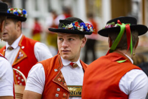 Appenzell, Appenzell Ausserrohden, Appenzeller Hinterland, Autumn, Fall, Herbst, Hundwil, Schweiz, Suisse, Switzerland, Tracht, Viehschau, tradition