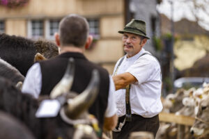 Appenzell, Appenzell Ausserrohden, Appenzeller Hinterland, Autumn, Fall, Herbst, Hundwil, Schweiz, Suisse, Switzerland, Tracht, Viehschau, tradition