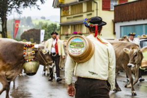 Appenzell, Appenzell Ausserrohden, Appenzeller Hinterland, Brauchtum, Landwirtschaft, Ostschweiz, Schweiz, Schönengrund, Sennen, Suisse, Switzerland, Tracht, Viehschau, Wirtschaft, tradition