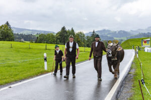 Appenzell, Appenzell Ausserrohden, Appenzeller Hinterland, Brauchtum, Landwirtschaft, Ostschweiz, Schweiz, Schönengrund, Sennen, Suisse, Switzerland, Tracht, Viehschau, Wirtschaft, tradition