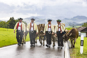 Appenzell, Appenzell Ausserrohden, Appenzeller Hinterland, Brauchtum, Landwirtschaft, Ostschweiz, Schweiz, Schönengrund, Sennen, Suisse, Switzerland, Tracht, Viehschau, Wirtschaft, tradition