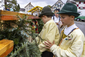 Appenzell, Appenzell Ausserrohden, Brauchtum, Landwirtschaft, Ostschweiz, Schweiz, Speicher, Suisse, Switzerland, Viehschau, Wirtschaft
