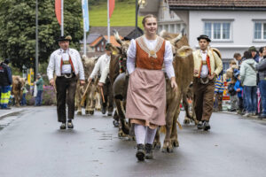 Appenzell, Appenzell Ausserrohden, Appenzeller Hinterland, Autumn, Brauchtum, Fall, Herbst, Landwirtschaft, Ostschweiz, Schweiz, Sennen, Suisse, Switzerland, Tracht, Urnaesch, Urnäsch, Viehschau, Wirtschaft, tradition