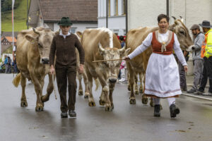 Appenzell, Appenzell Ausserrohden, Appenzeller Hinterland, Autumn, Brauchtum, Fall, Herbst, Landwirtschaft, Ostschweiz, Schweiz, Sennen, Suisse, Switzerland, Tracht, Urnaesch, Urnäsch, Viehschau, Wirtschaft, tradition