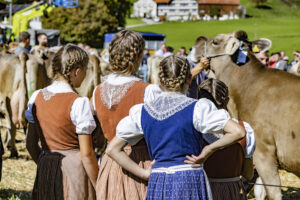 Appenzell, Appenzell Ausserrohden, Appenzeller Hinterland, Autumn, Fall, Herbst, Landwirtschaft, Ostschweiz, Schweiz, Sennen, Suisse, Switzerland, Tracht, Viehschau, Waldstatt, Wirtschaft, tradition