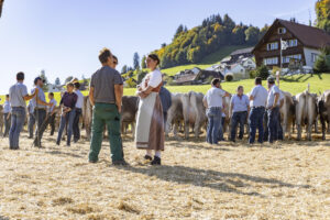 Appenzell, Appenzell Ausserrohden, Appenzeller Hinterland, Autumn, Fall, Herbst, Landwirtschaft, Ostschweiz, Schweiz, Sennen, Suisse, Switzerland, Tracht, Viehschau, Waldstatt, Wirtschaft, tradition