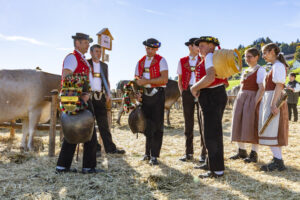 Appenzell, Appenzell Ausserrohden, Appenzeller Hinterland, Autumn, Fall, Herbst, Landwirtschaft, Ostschweiz, Schweiz, Sennen, Suisse, Switzerland, Tracht, Viehschau, Waldstatt, Wirtschaft, tradition