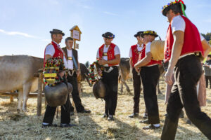 Appenzell, Appenzell Ausserrohden, Appenzeller Hinterland, Autumn, Fall, Herbst, Landwirtschaft, Ostschweiz, Schweiz, Sennen, Suisse, Switzerland, Tracht, Viehschau, Waldstatt, Wirtschaft, tradition