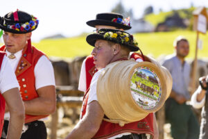 Appenzell, Appenzell Ausserrohden, Appenzeller Hinterland, Autumn, Fall, Herbst, Landwirtschaft, Ostschweiz, Schweiz, Sennen, Suisse, Switzerland, Tracht, Viehschau, Waldstatt, Wirtschaft, tradition