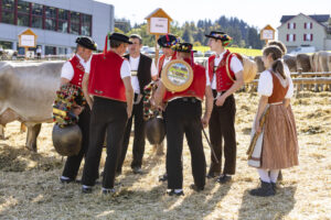 Appenzell, Appenzell Ausserrohden, Appenzeller Hinterland, Autumn, Fall, Herbst, Landwirtschaft, Ostschweiz, Schweiz, Sennen, Suisse, Switzerland, Tracht, Viehschau, Waldstatt, Wirtschaft, tradition