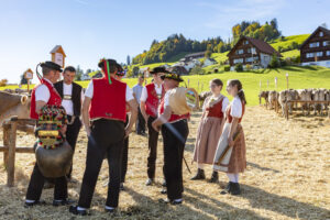 Appenzell, Appenzell Ausserrohden, Appenzeller Hinterland, Autumn, Fall, Herbst, Landwirtschaft, Ostschweiz, Schweiz, Sennen, Suisse, Switzerland, Tracht, Viehschau, Waldstatt, Wirtschaft, tradition