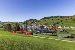 Appenzell, Appenzell Ausserrohden, Appenzeller Bahnen, Eisenbahn, Ostschweiz, Schienenverkehr, Schweiz, Suisse, Switzerland, Verkehr