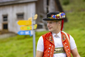 Alpabfahrt, Alpen, Alpfahrt, Alps, Appenzell Ausserrohden, Autumn, Brauchtum, Fall, Herbst, Hundwil, Ostschweiz, Schweiz, Schwägalp, Sennen, Suisse, Switzerland, Tracht, Urnäsch, tradition, Öberefahre