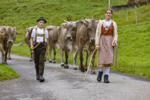 Alpabfahrt, Alpen, Alpfahrt, Alps, Appenzell Ausserrohden, Autumn, Brauchtum, Fall, Herbst, Hundwil, Ostschweiz, Schweiz, Schwägalp, Sennen, Suisse, Switzerland, Tracht, Urnäsch, tradition, Öberefahre