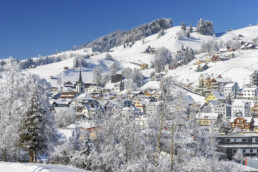 Appenzell, Appenzell Ausserrohden, Dorf, Frost, Jahreszeiten, Ostschweiz, Schnee, Schweiz, Suisse, Switzerland, Urnäsch, Wetter, Winter