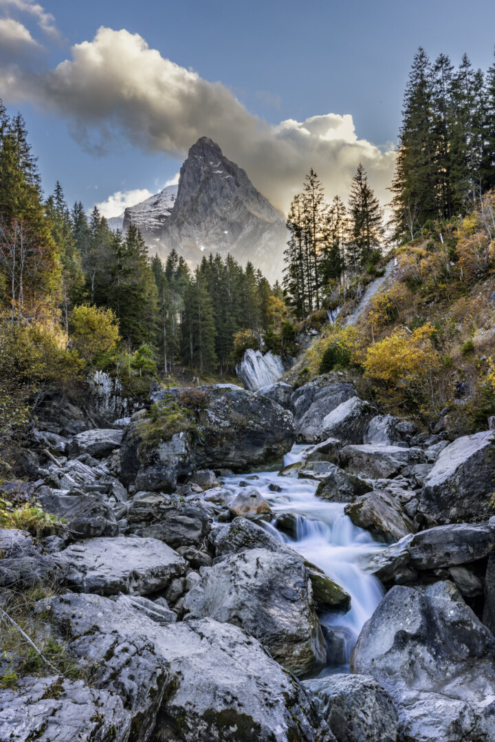 Alpen, Alps, Autumn, Bach, Bergsee, Bern, Berner-Oberland, Berneroberland, Fall, Herbst, Schweiz, See, Suisse, Switzerland, alps