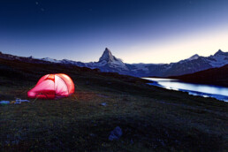 Matterhorn, Nacht, Schweiz, Stellisee, Suisse, Switzerland, Vallais, Wallis, Zelt, Zermatt