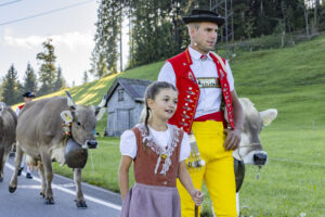 Appenzell, Appenzell Ausserrohden, Appenzeller Hinterland, Brauchtum, Landwirtschaft, Ostschweiz, Schweiz, Schönengrund, Sennen, Suisse, Switzerland, Tracht, Viehschau, Wirtschaft, tradition