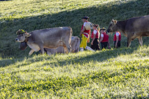 Appenzell, Appenzell Ausserrohden, Appenzeller Hinterland, Brauchtum, Landwirtschaft, Ostschweiz, Schweiz, Schönengrund, Sennen, Suisse, Switzerland, Tracht, Viehschau, Wirtschaft, tradition