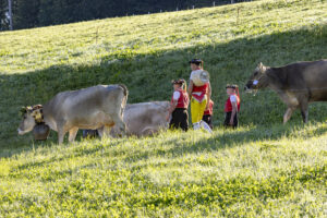 Appenzell, Appenzell Ausserrohden, Appenzeller Hinterland, Brauchtum, Landwirtschaft, Ostschweiz, Schweiz, Schönengrund, Sennen, Suisse, Switzerland, Tracht, Viehschau, Wirtschaft, tradition