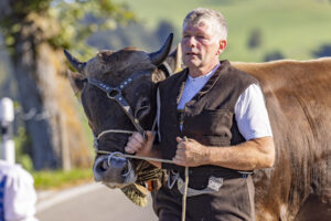 Appenzell, Appenzell Ausserrohden, Appenzeller Hinterland, Brauchtum, Landwirtschaft, Ostschweiz, Schweiz, Schönengrund, Sennen, Suisse, Switzerland, Tracht, Viehschau, Wirtschaft, tradition