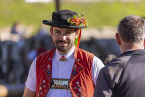 Appenzell, Appenzell Ausserrohden, Appenzeller Hinterland, Brauchtum, Landwirtschaft, Ostschweiz, Schweiz, Schönengrund, Sennen, Suisse, Switzerland, Tracht, Viehschau, Wirtschaft, tradition