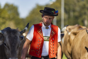 Appenzell, Appenzell Ausserrohden, Appenzeller Hinterland, Brauchtum, Landwirtschaft, Ostschweiz, Schweiz, Schönengrund, Sennen, Suisse, Switzerland, Tracht, Viehschau, Wirtschaft, tradition