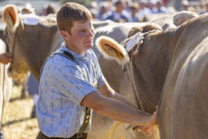 Appenzell, Appenzell Ausserrohden, Appenzeller Hinterland, Brauchtum, Landwirtschaft, Ostschweiz, Schweiz, Stein, Suisse, Switzerland, Tracht, Viehschau, Wirtschaft, tradition