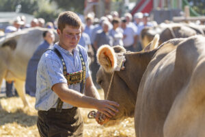 Appenzell, Appenzell Ausserrohden, Appenzeller Hinterland, Brauchtum, Landwirtschaft, Ostschweiz, Schweiz, Stein, Suisse, Switzerland, Tracht, Viehschau, Wirtschaft, tradition
