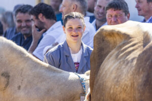 Appenzell, Appenzell Ausserrohden, Appenzeller Hinterland, Brauchtum, Landwirtschaft, Ostschweiz, Schweiz, Stein, Suisse, Switzerland, Tracht, Viehschau, Wirtschaft, tradition