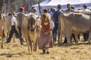 Appenzell, Appenzell Ausserrohden, Appenzeller Hinterland, Brauchtum, Landwirtschaft, Ostschweiz, Schweiz, Stein, Suisse, Switzerland, Tracht, Viehschau, Wirtschaft, tradition