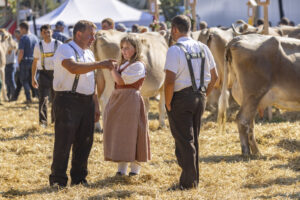 Appenzell, Appenzell Ausserrohden, Appenzeller Hinterland, Brauchtum, Landwirtschaft, Ostschweiz, Schweiz, Stein, Suisse, Switzerland, Tracht, Viehschau, Wirtschaft, tradition