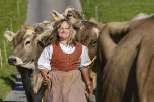 Appenzell, Appenzell Ausserrohden, Appenzeller Hinterland, Brauchtum, Landwirtschaft, Ostschweiz, Schweiz, Stein, Suisse, Switzerland, Tracht, Viehschau, Wirtschaft, tradition