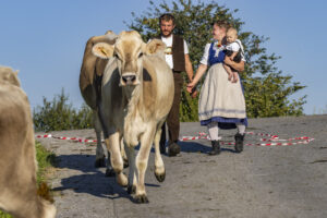 Appenzell, Appenzell Ausserrohden, Appenzeller Hinterland, Brauchtum, Landwirtschaft, Ostschweiz, Schweiz, Stein, Suisse, Switzerland, Tracht, Viehschau, Wirtschaft, tradition