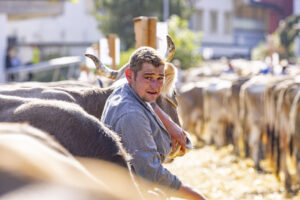 Appenzell, Appenzell Ausserrohden, Appenzeller Hinterland, Autumn, Brauchtum, Fall, Herbst, Kühe, Ostschweiz, Schweiz, Sennen, Suisse, Switzerland, Tracht, Urnaesch, Urnäsch, Viehschau, tradition
